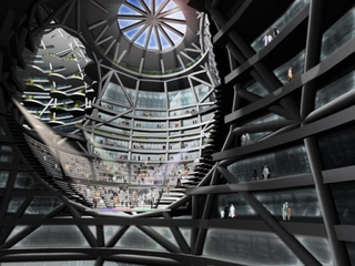 Illustration for article titled Buildings That Look Like Famous Spaceships: A Gallery